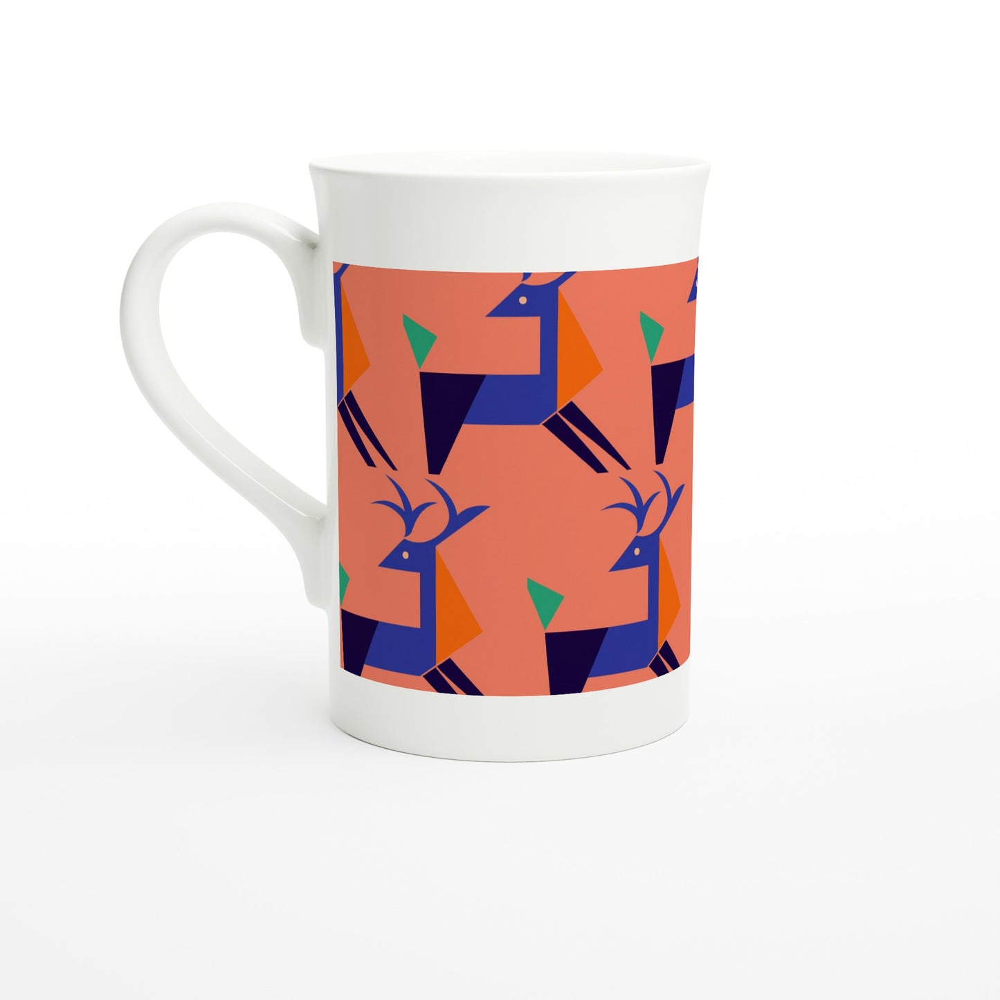 Deer Porcelain Slim Mug