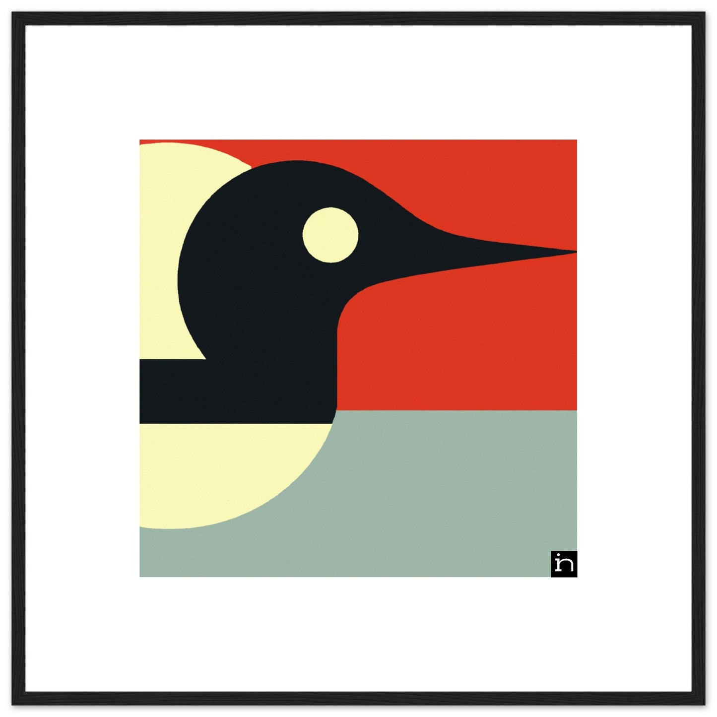 Loon Framed Print 001-23