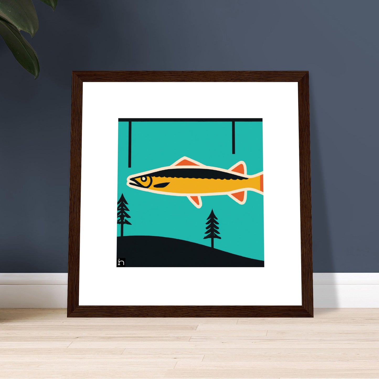 Fish Framed Print 003-23