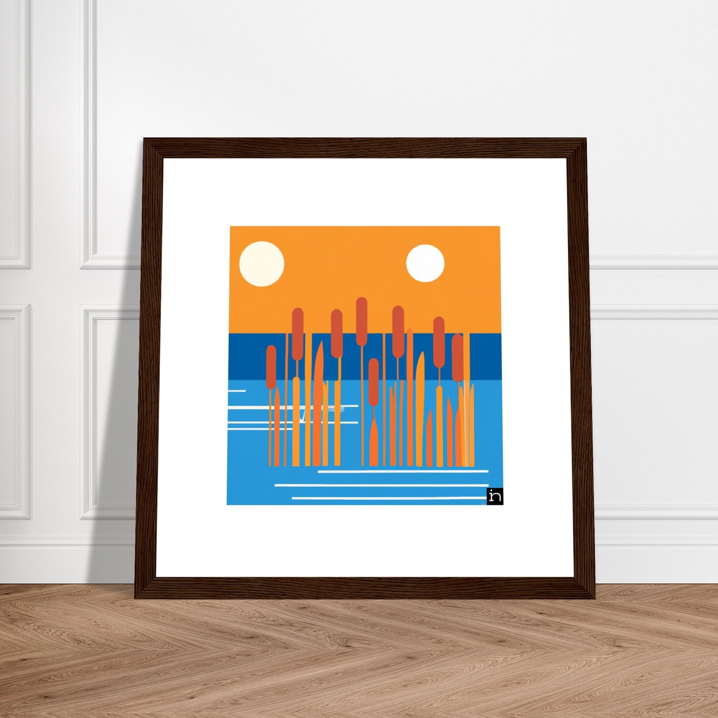 Cattails Framed Print 007-23