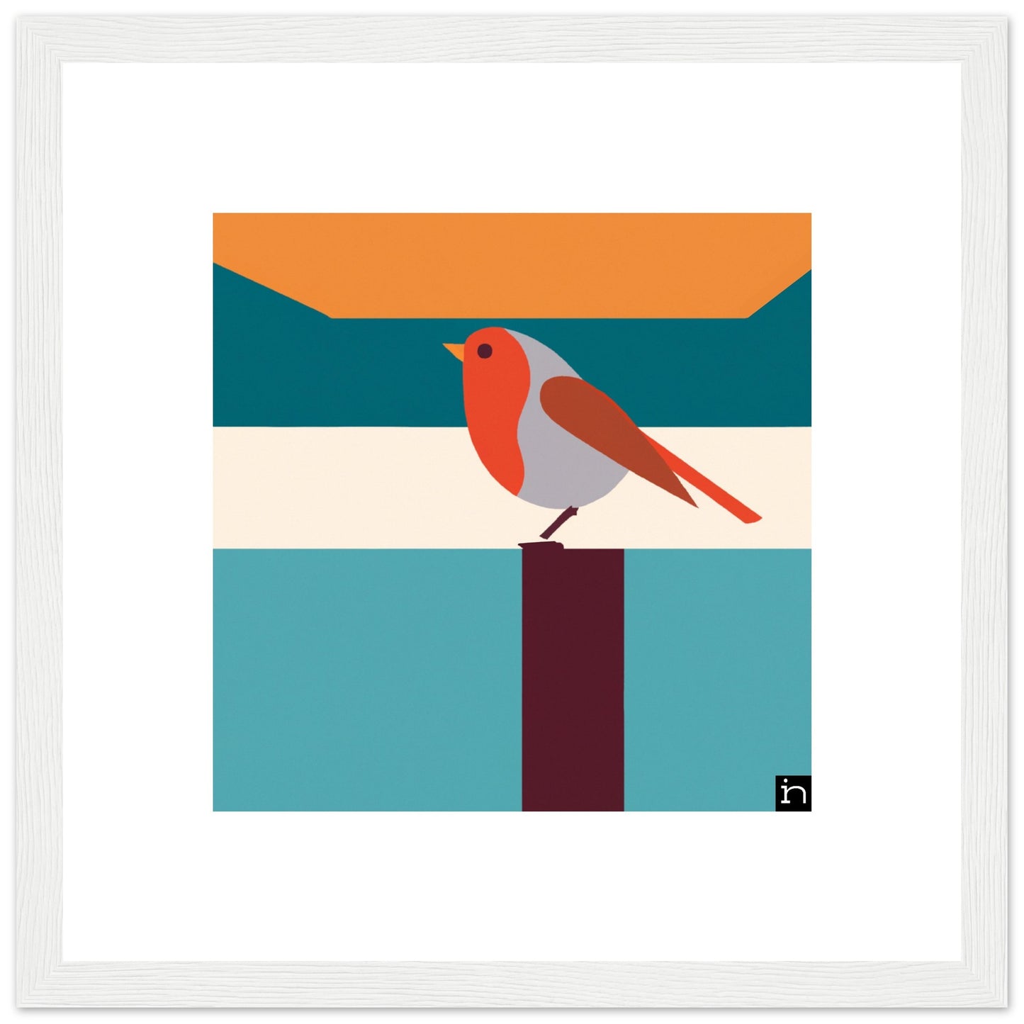 Robin Framed Print 004-23