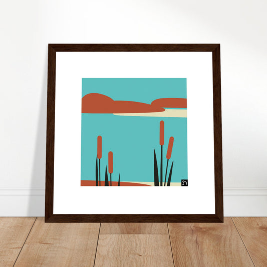 Cattails Framed Print 009-23