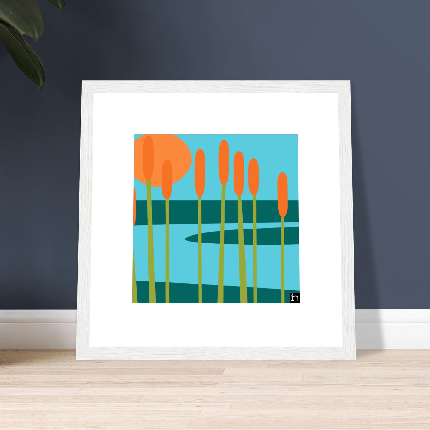 Cattails Framed Print 001-23