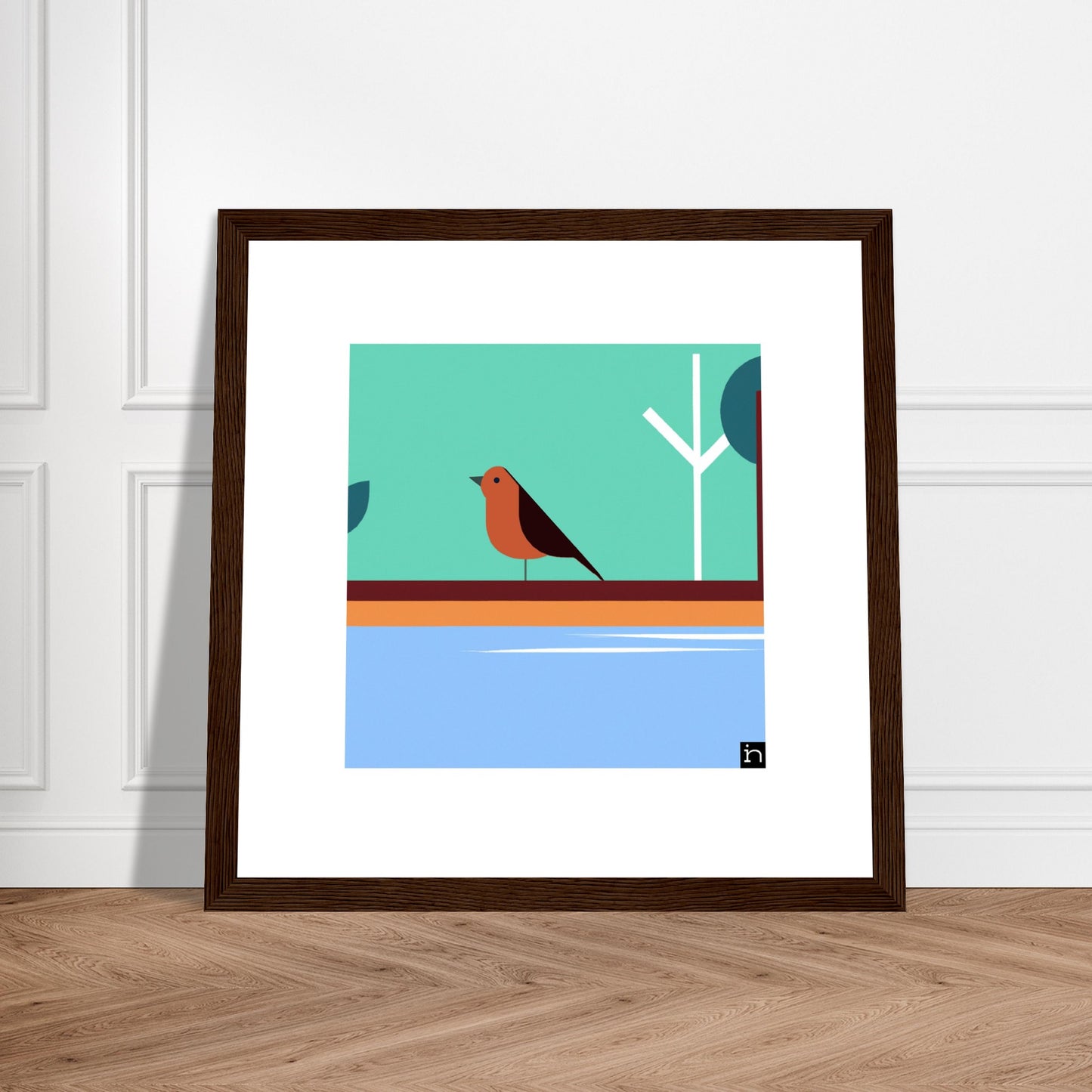 Robin Framed Print 005-23