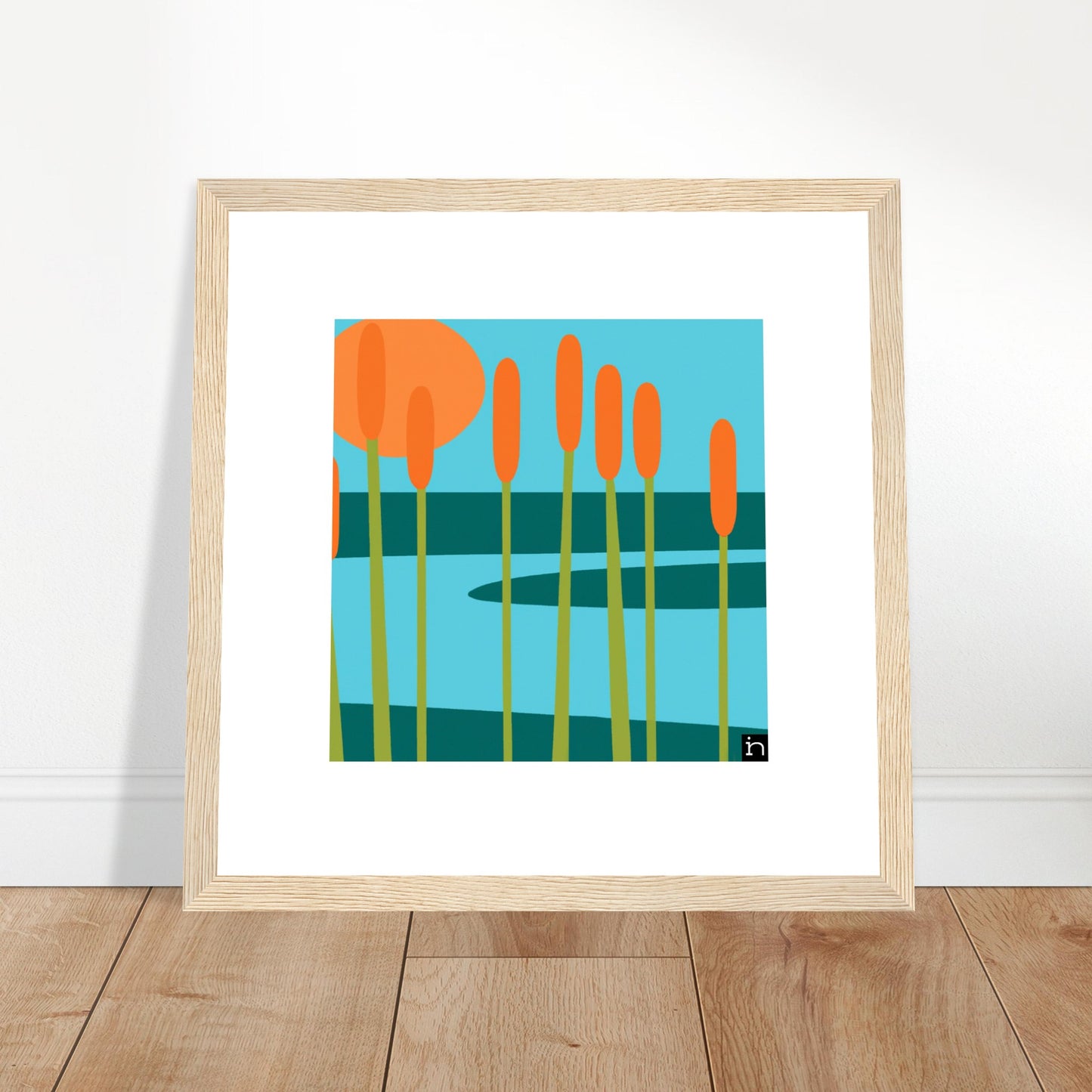 Cattails Framed Print 001-23