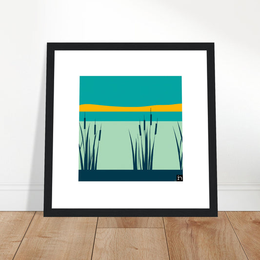 Cattails Framed Print 002-23