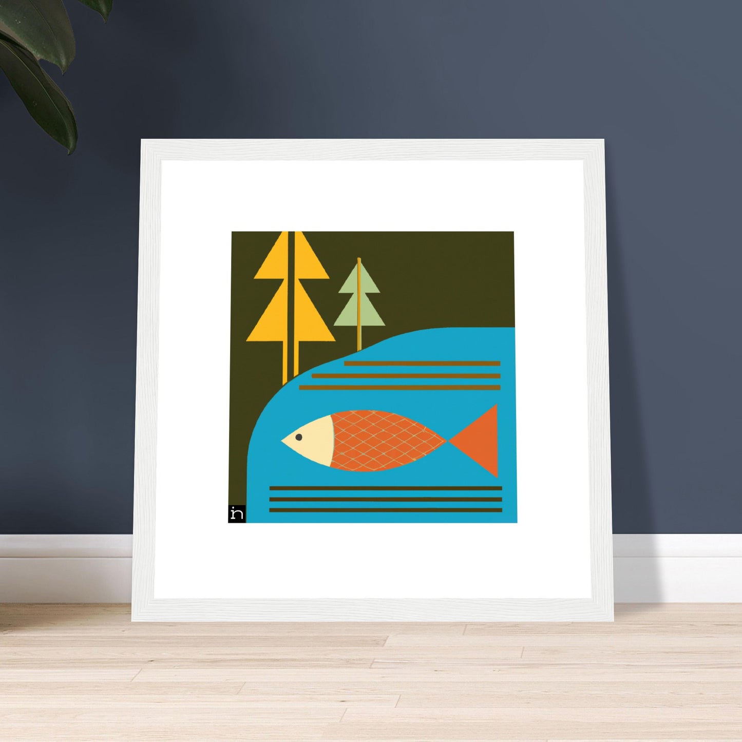 Fish Framed Print 005-23