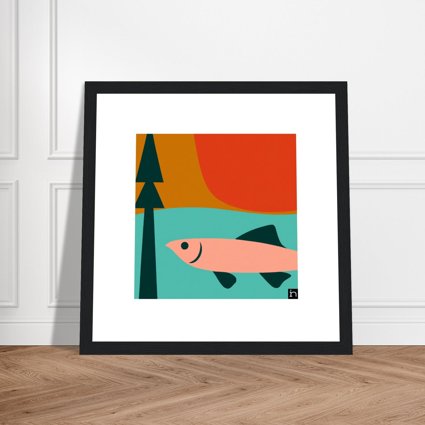 Fish Framed Print 007-23