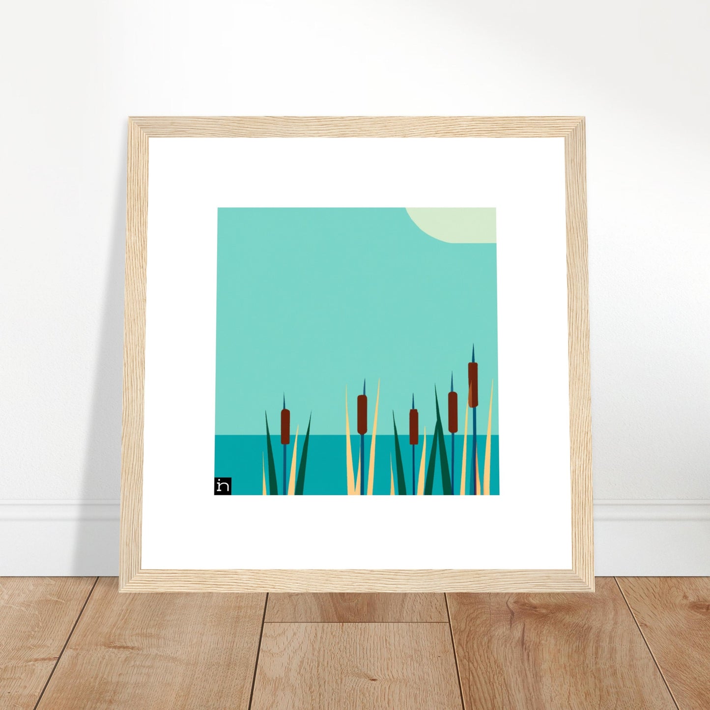 Cattails Framed Print 005-23