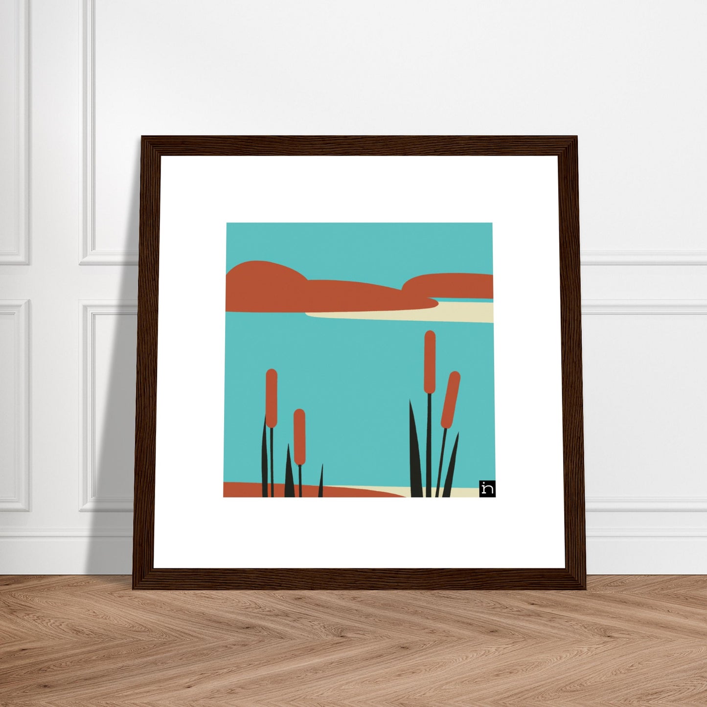 Cattails Framed Print 009-23