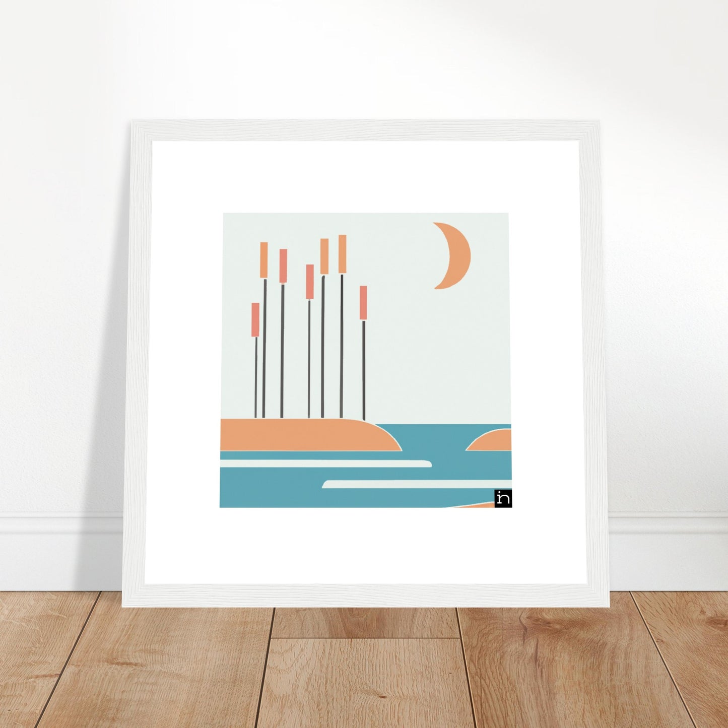 Cattails Framed Print 008-23