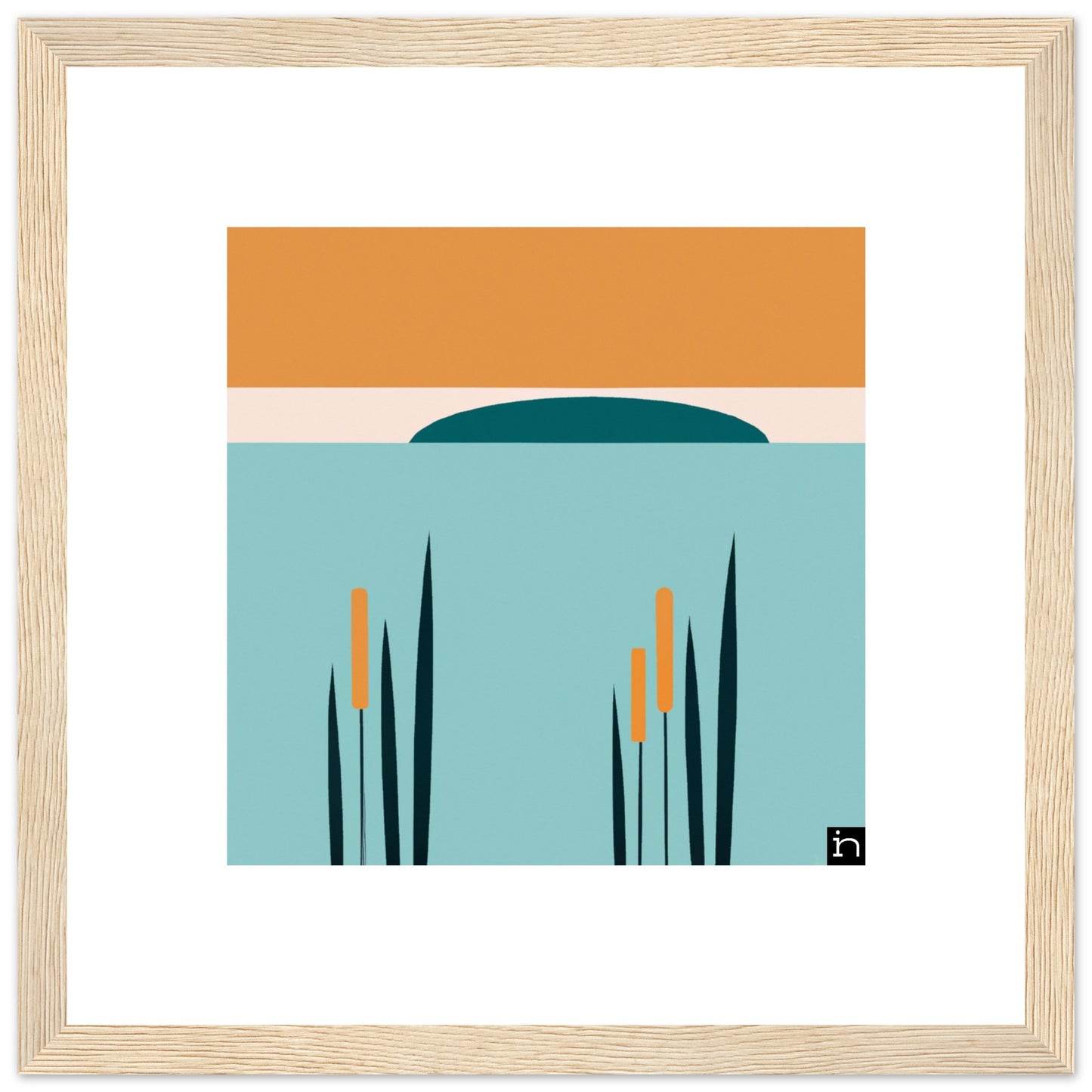 Cattails Framed Print 003-23