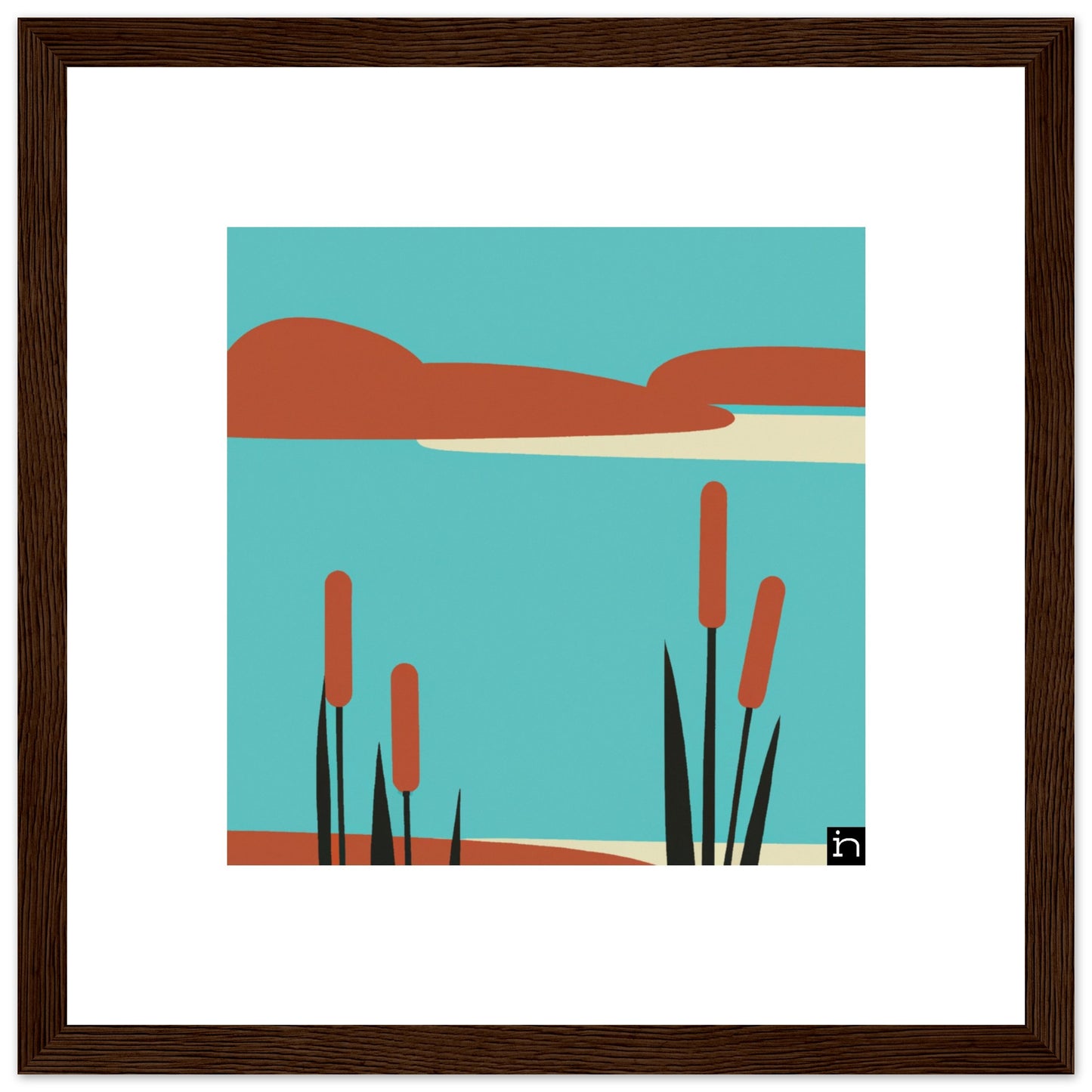 Cattails Framed Print 009-23