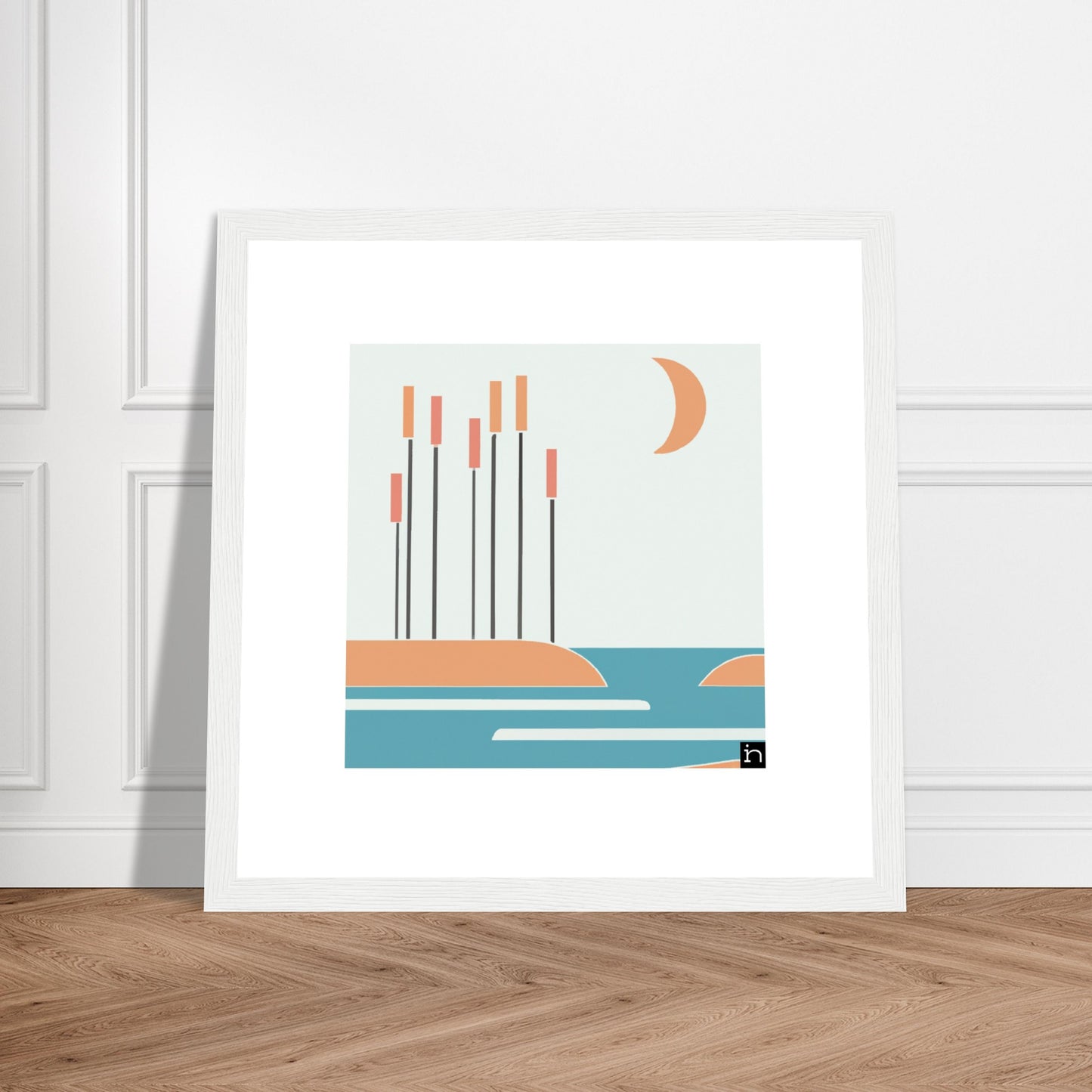 Cattails Framed Print 008-23