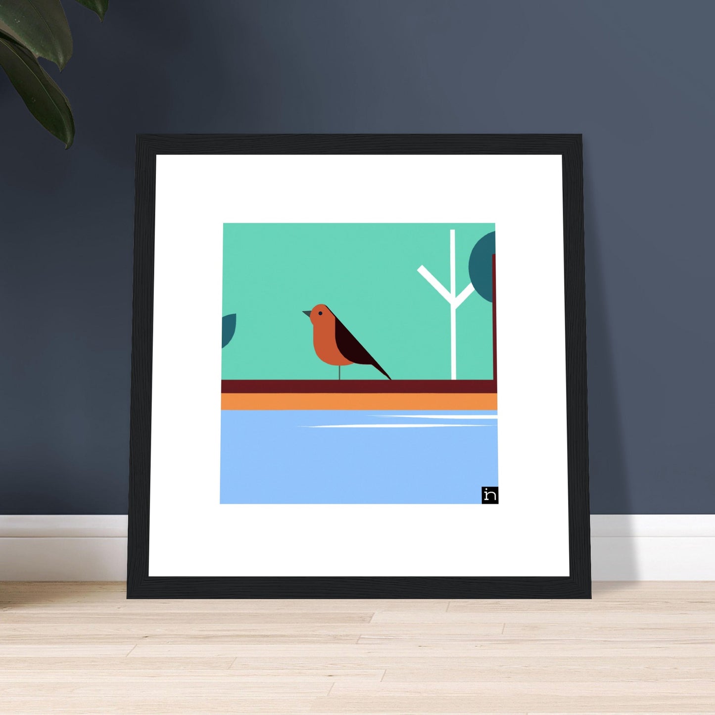 Robin Framed Print 005-23