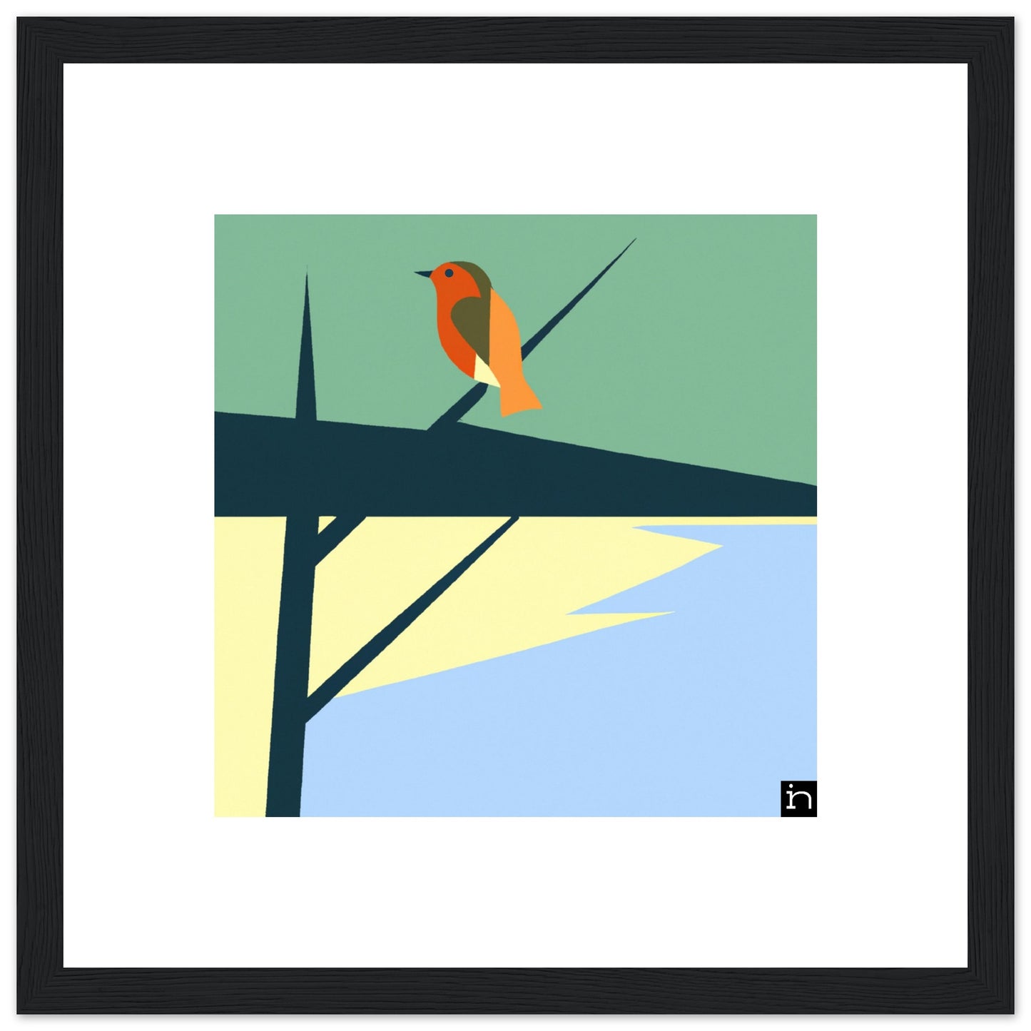 Robin Framed Print 001-23