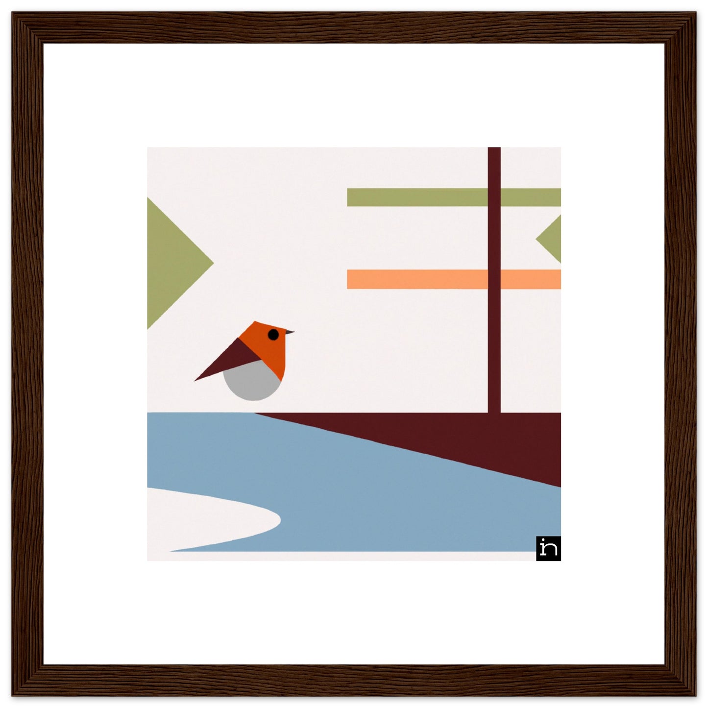 Robin Framed Print 003-23