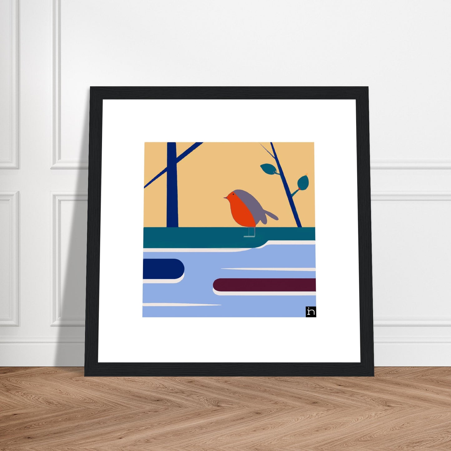 Robin Framed Print 002-23