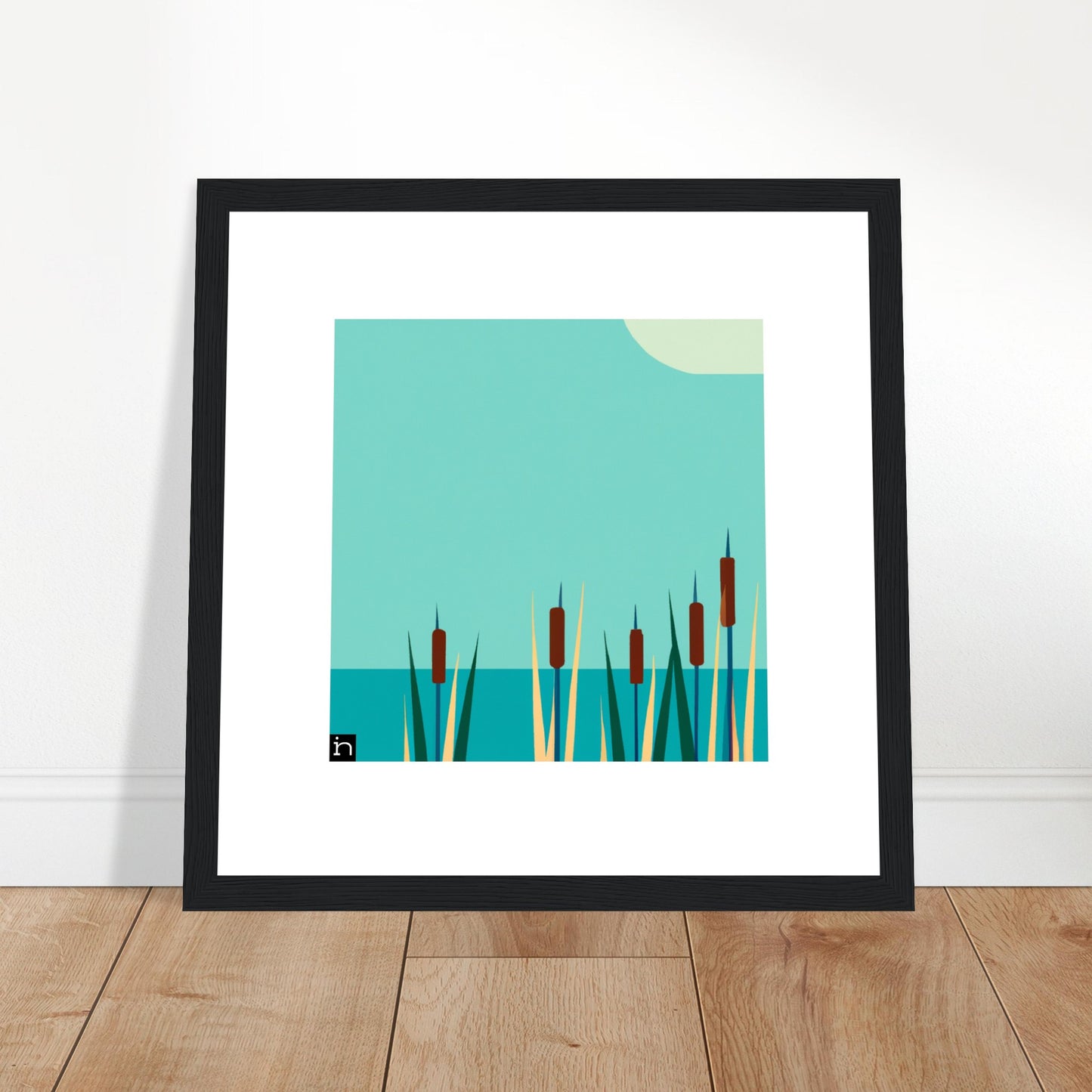 Cattails Framed Print 005-23