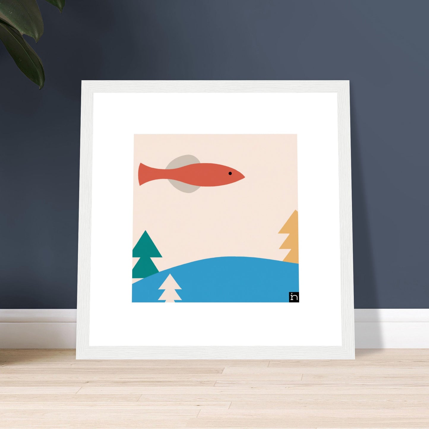 Fish Framed Print 006-23