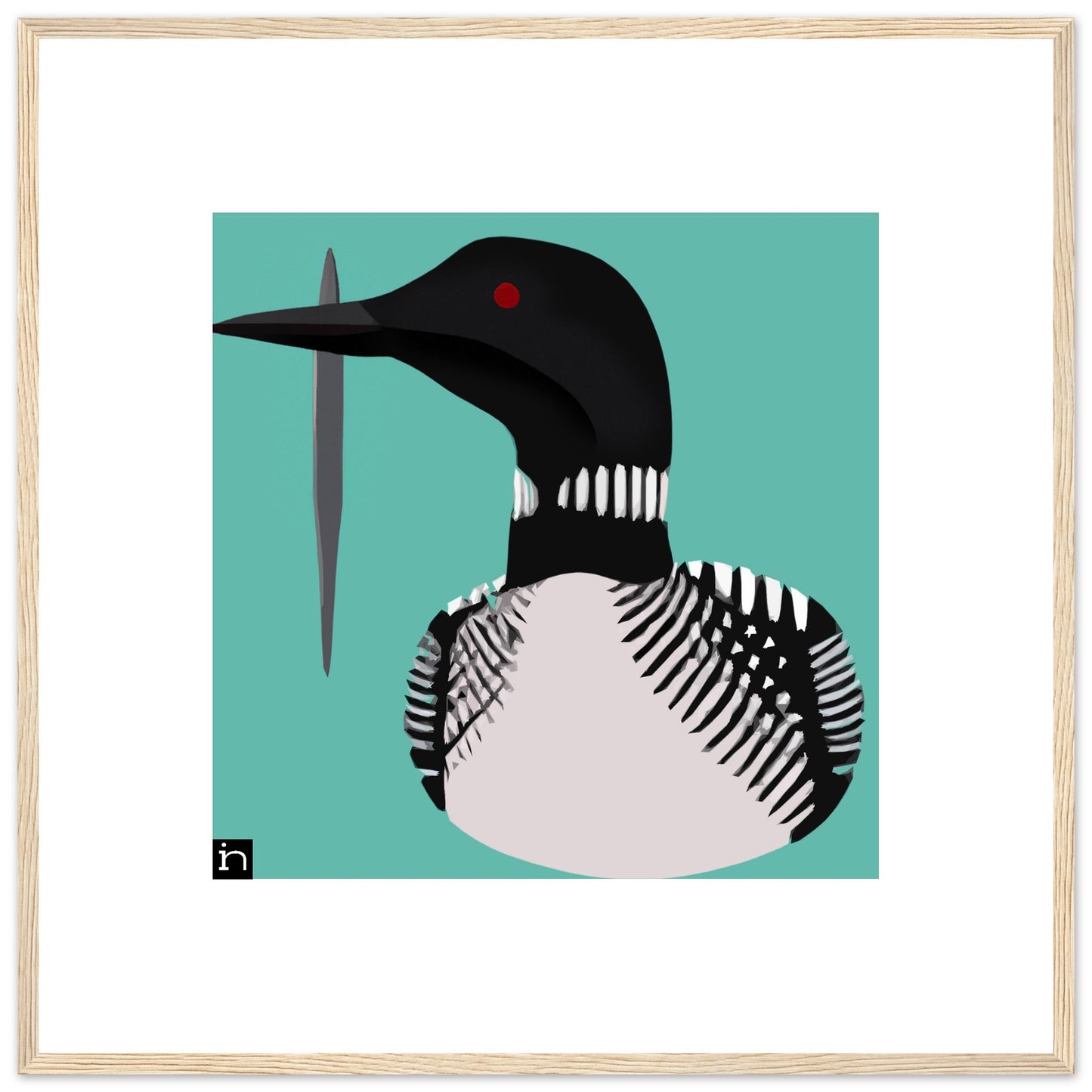 Loon Framed Print 003-23