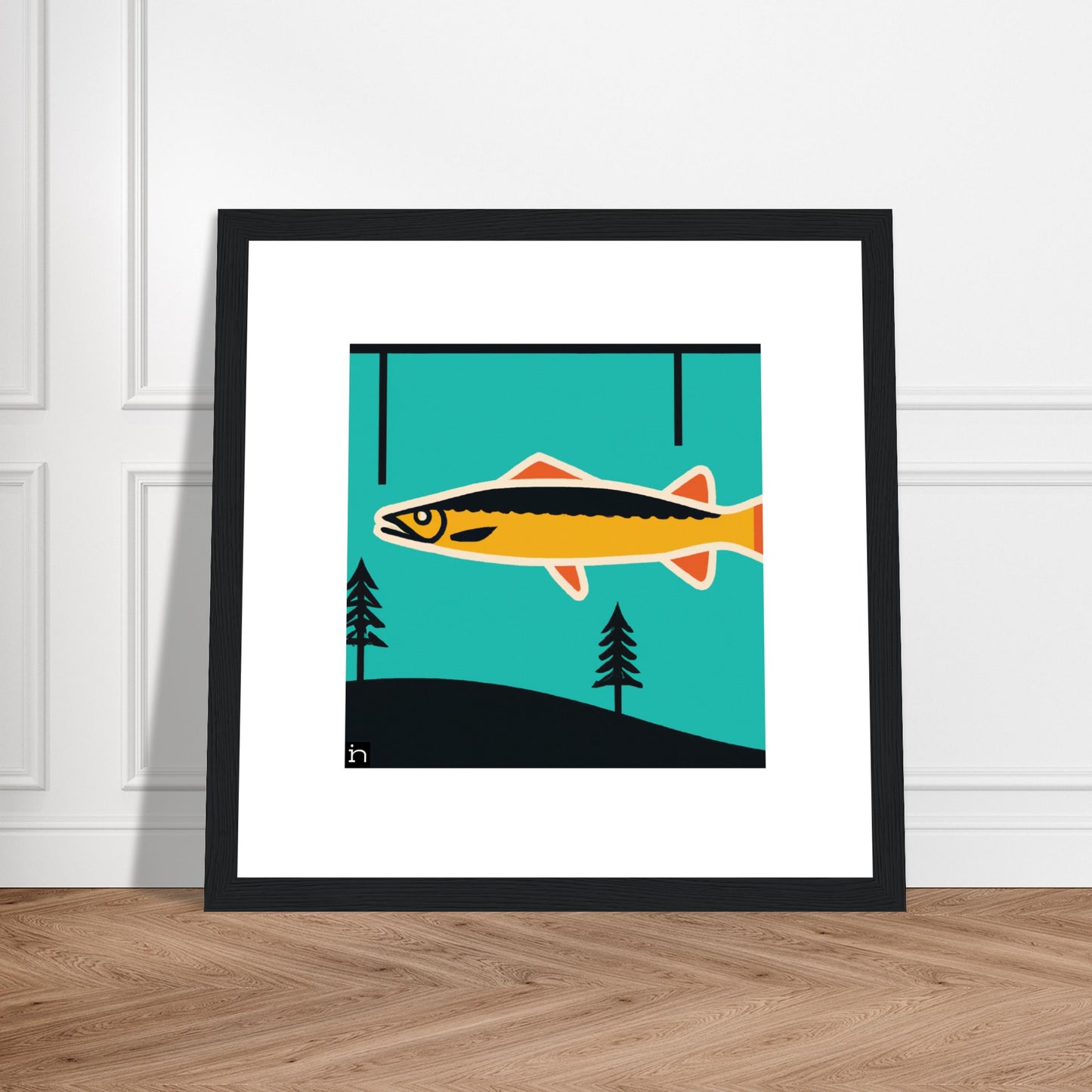 Fish Framed Print 003-23