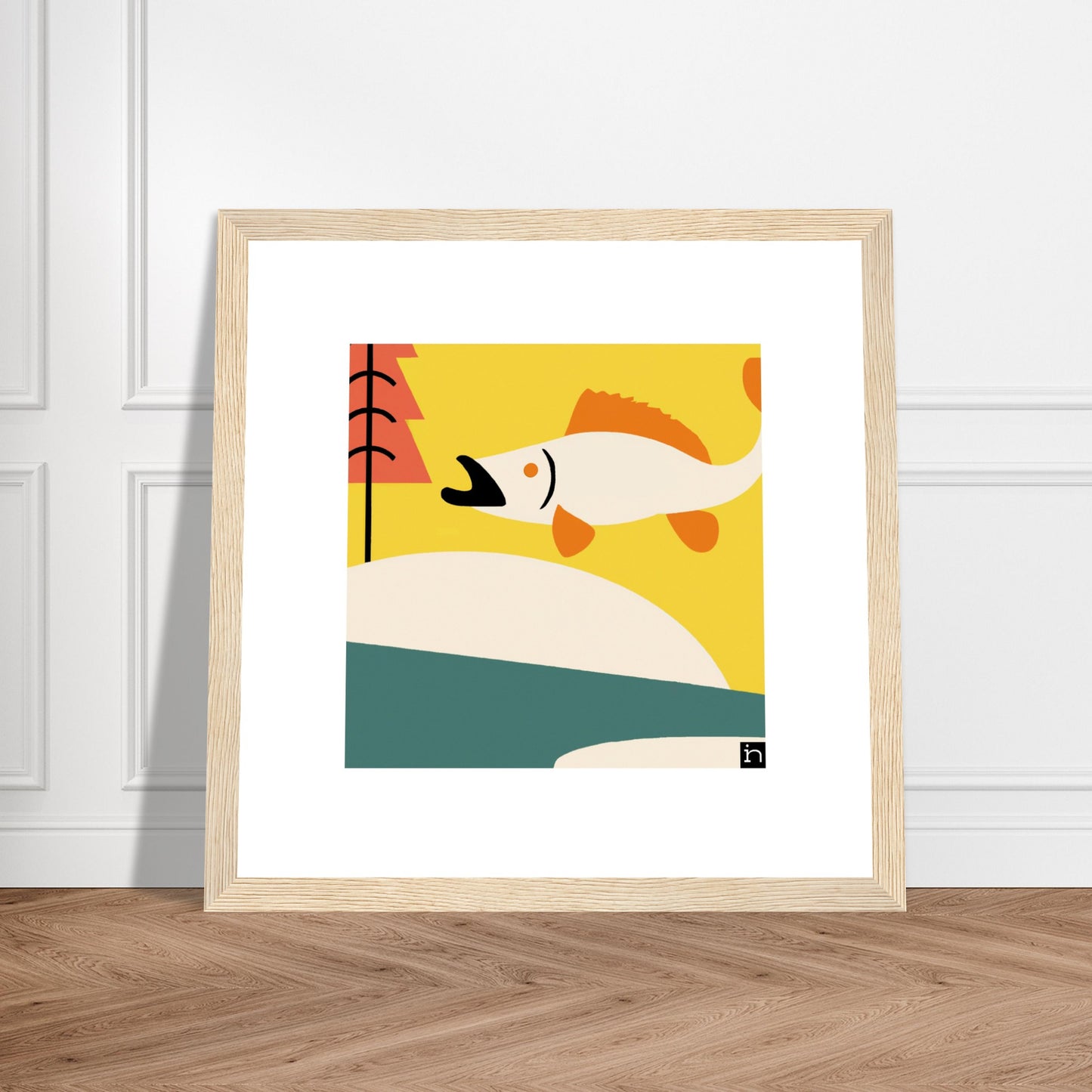 Fish Framed Print 008-23