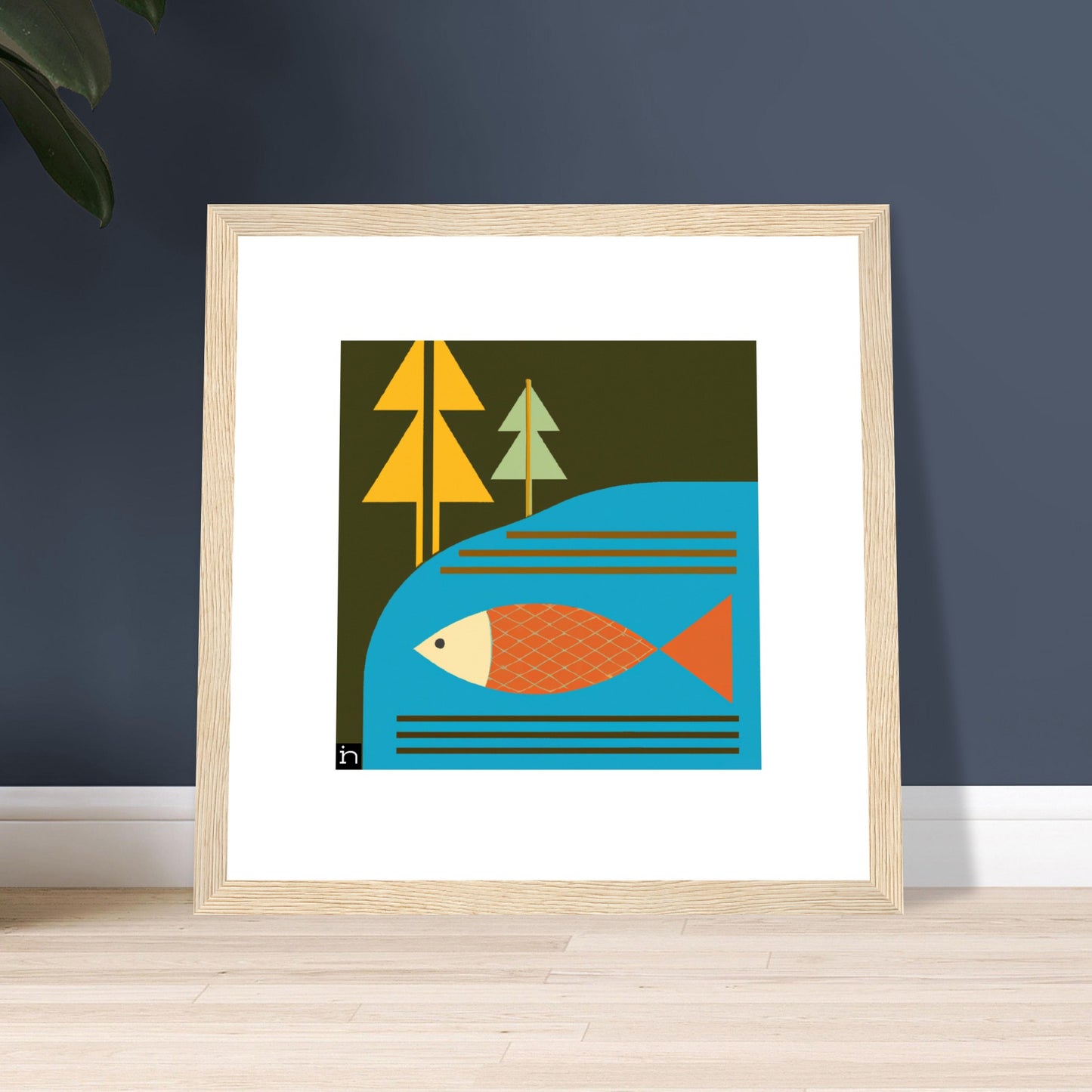 Fish Framed Print 005-23