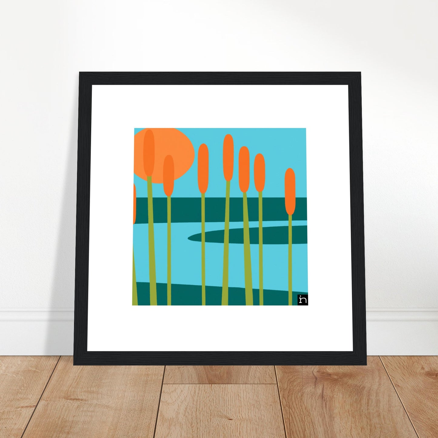 Cattails Framed Print 001-23