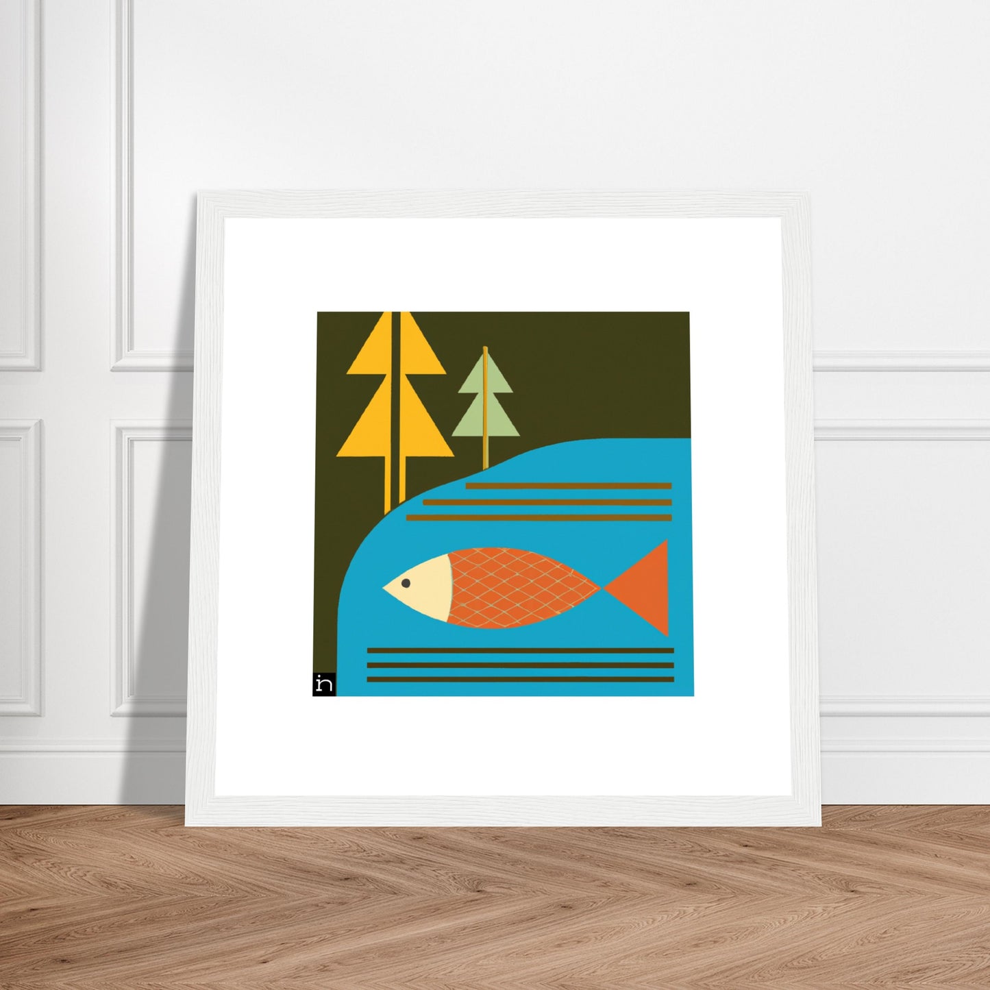 Fish Framed Print 005-23