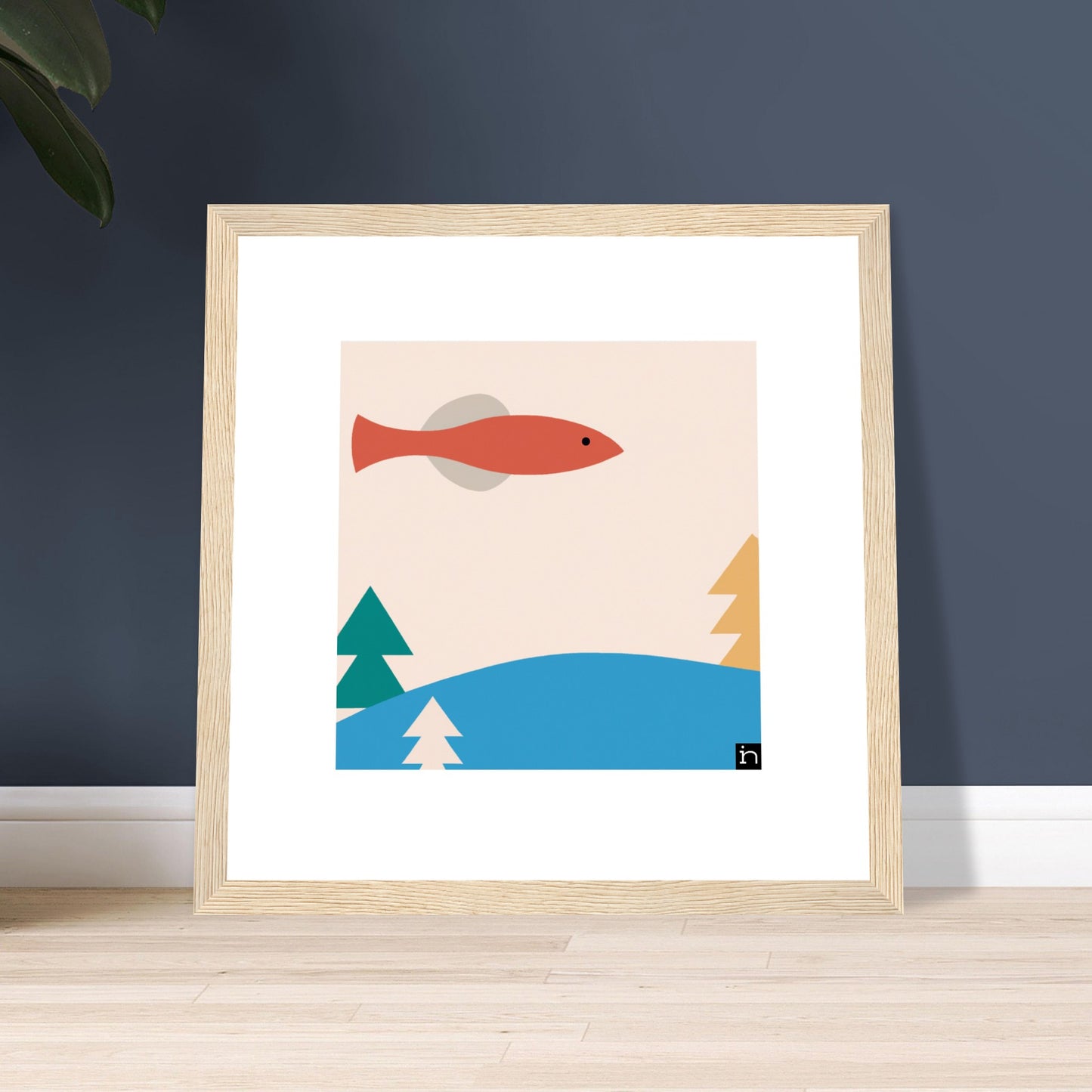 Fish Framed Print 006-23