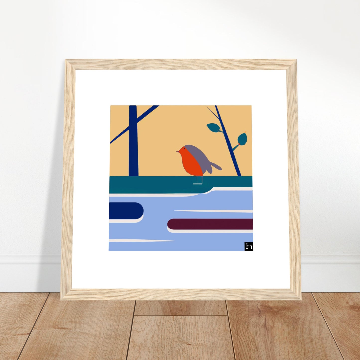 Robin Framed Print 002-23