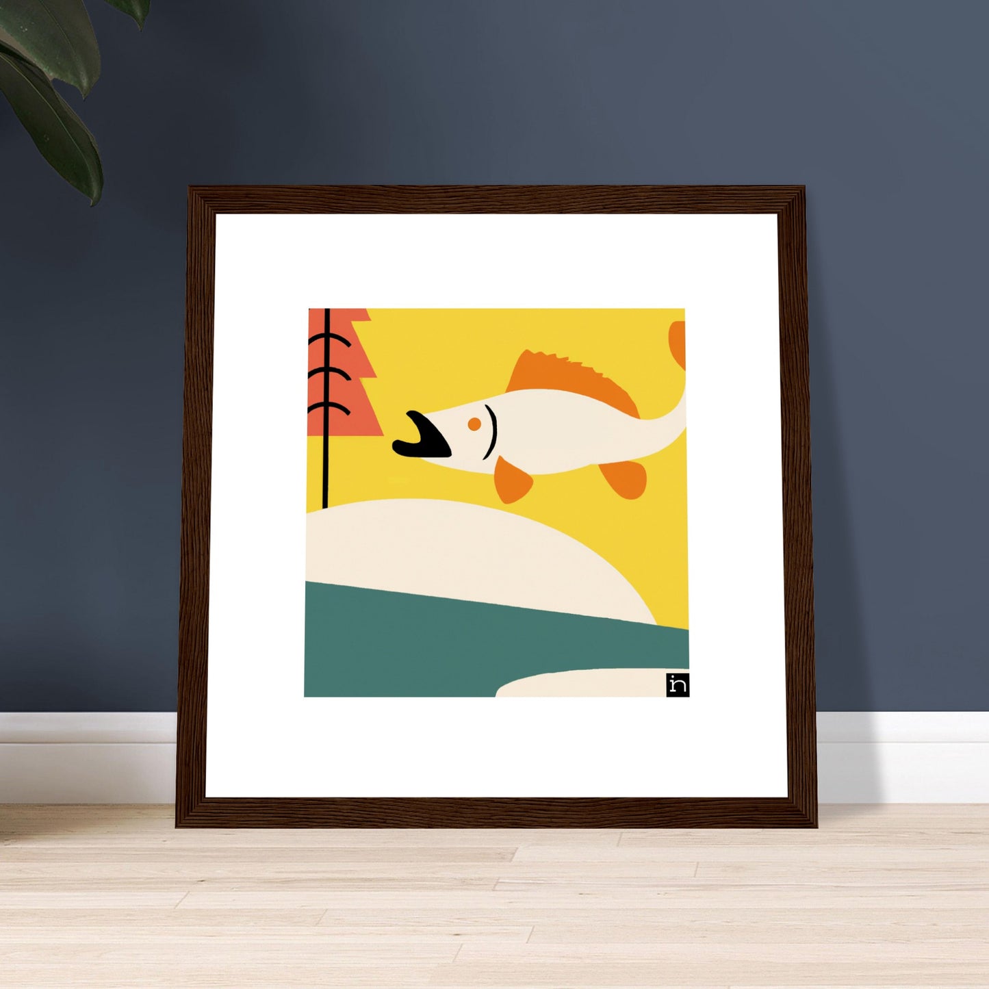 Fish Framed Print 008-23