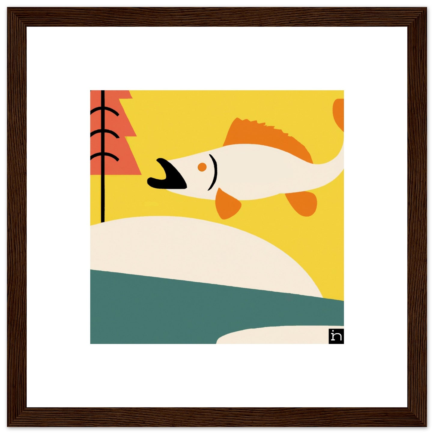 Fish Framed Print 008-23