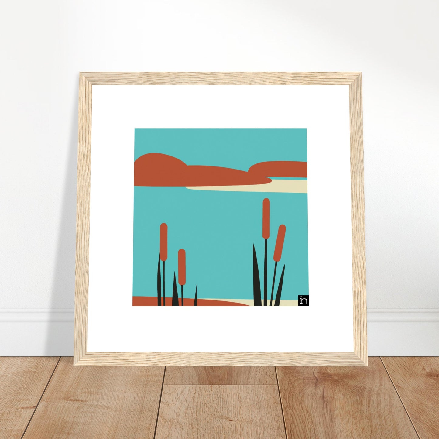 Cattails Framed Print 009-23