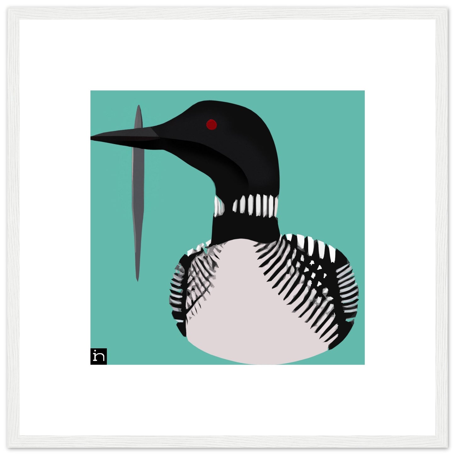 Loon Framed Print 003-23