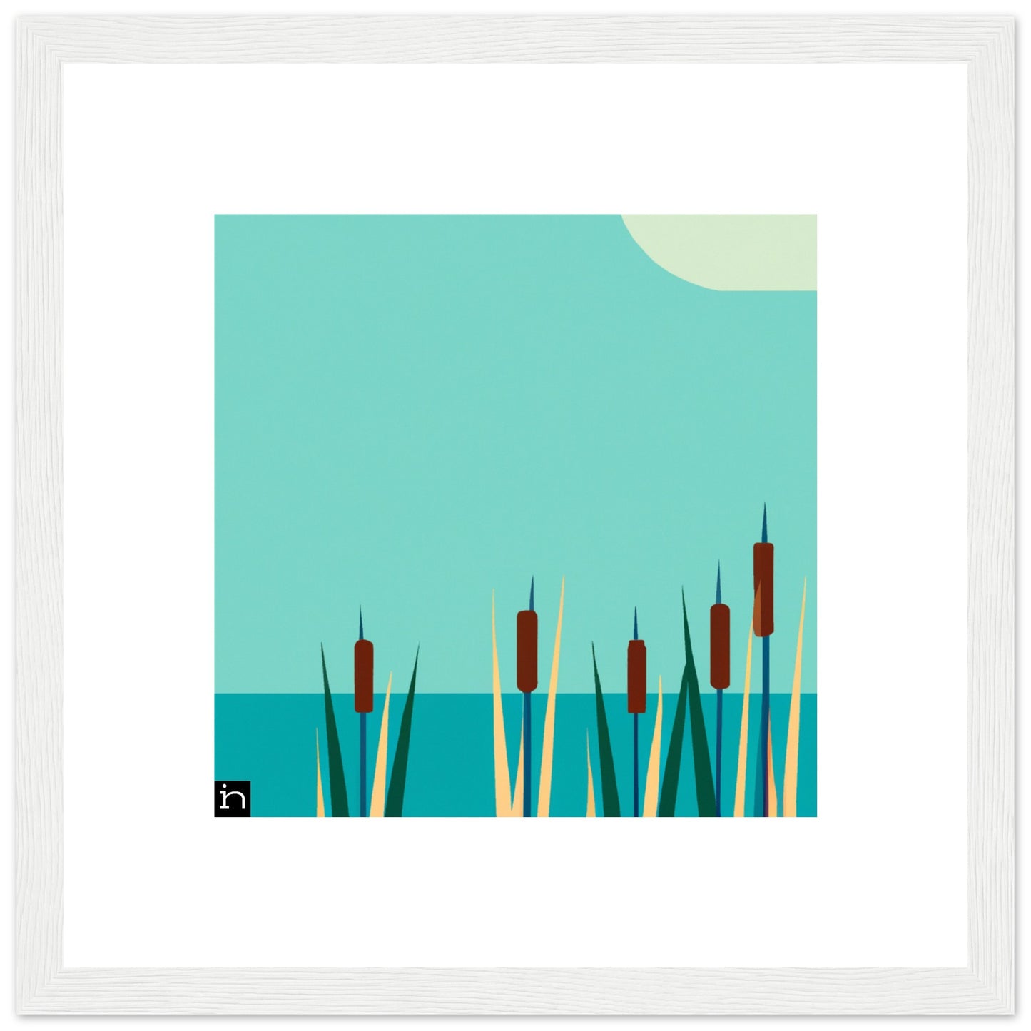 Cattails Framed Print 005-23