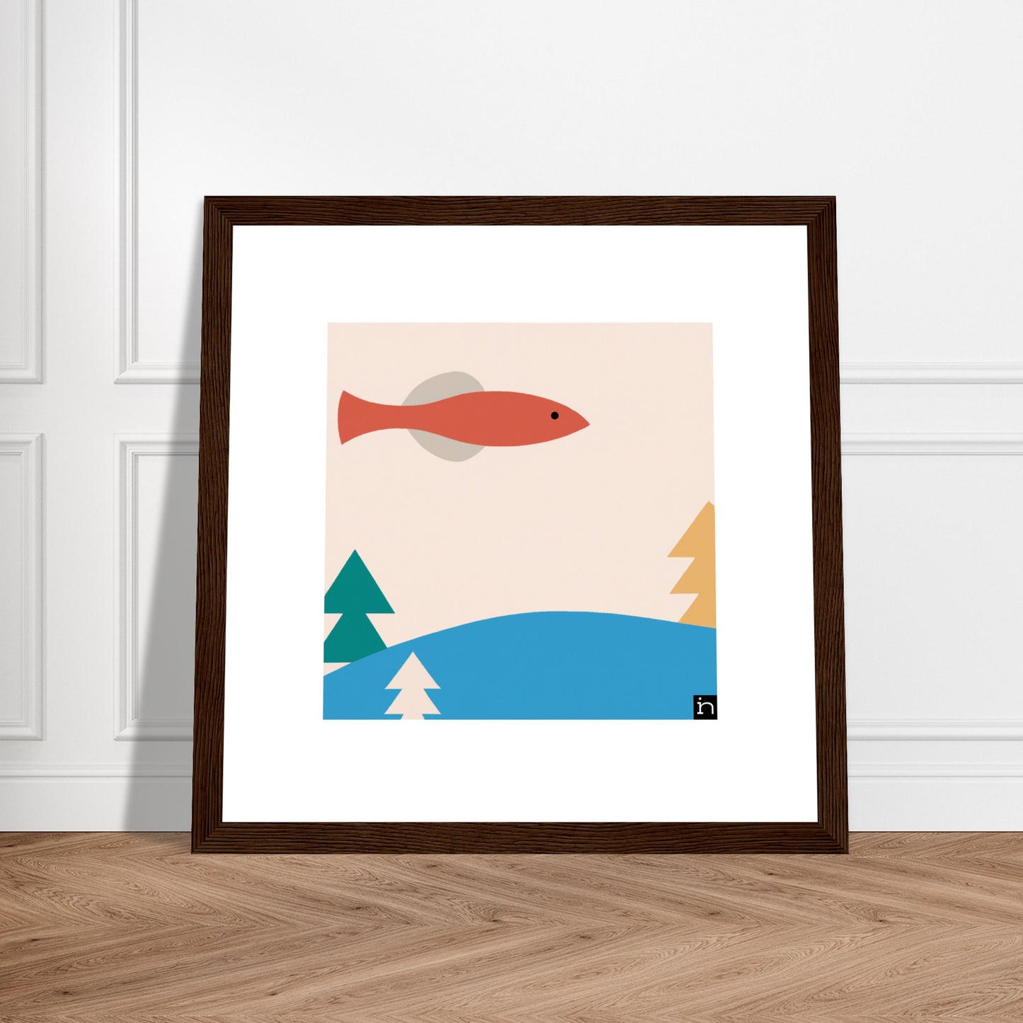 Fish Framed Print 006-23