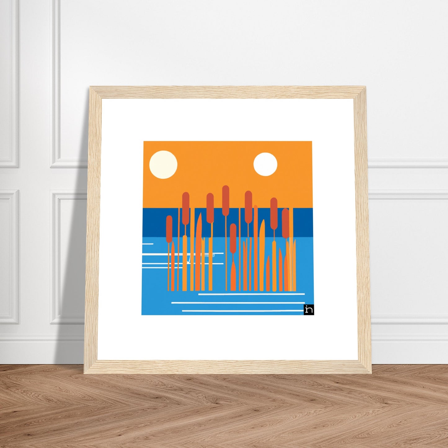 Cattails Framed Print 007-23