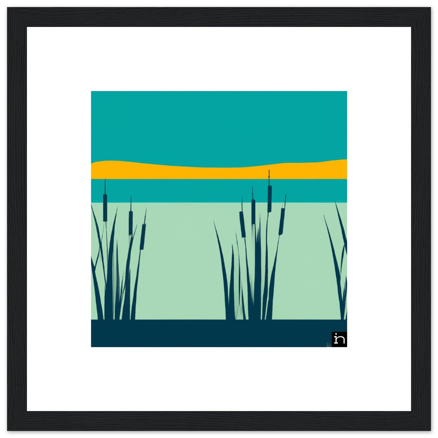 Cattails Framed Print 002-23