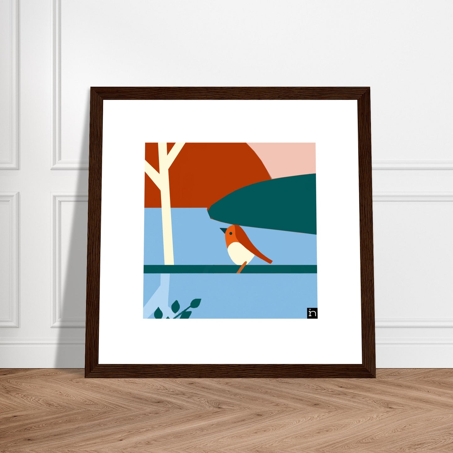 Robin Framed Print 007-23