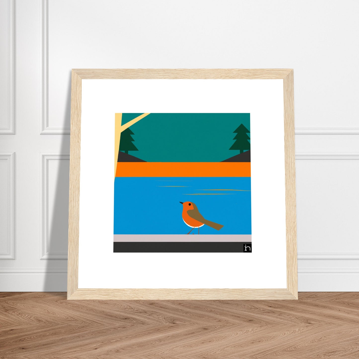 Robin Framed Print 009-23