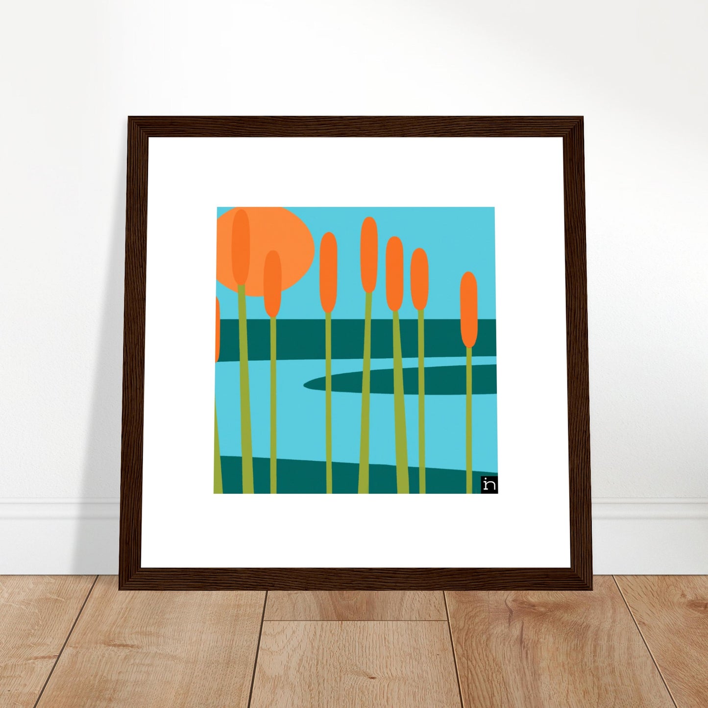 Cattails Framed Print 001-23