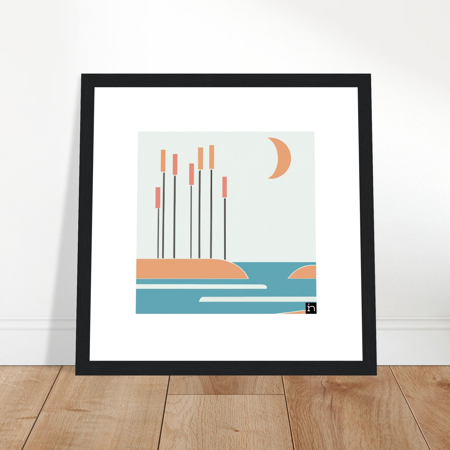 Cattails Framed Print 008-23