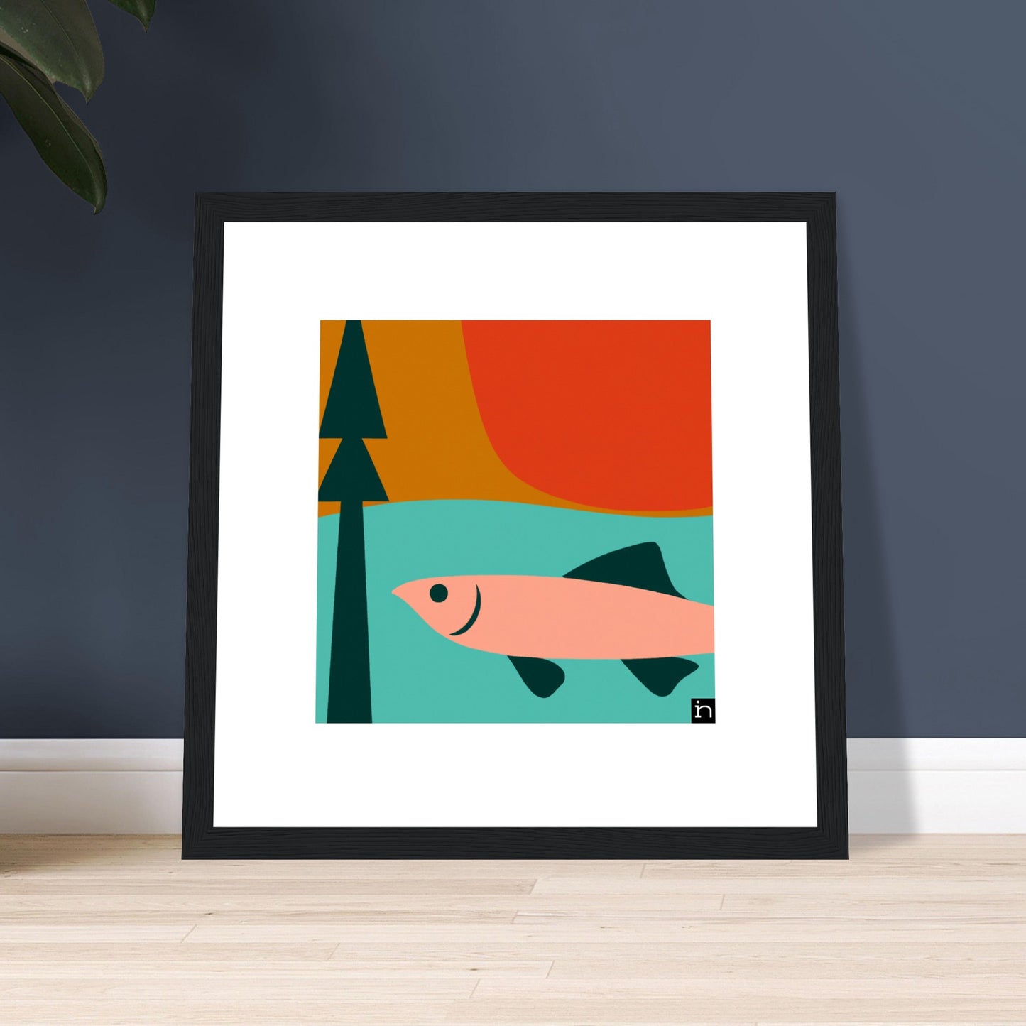 Fish Framed Print 007-23