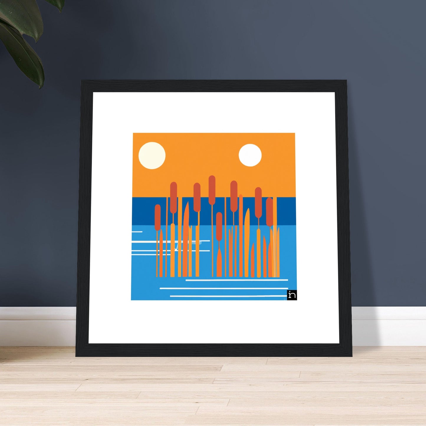 Cattails Framed Print 007-23