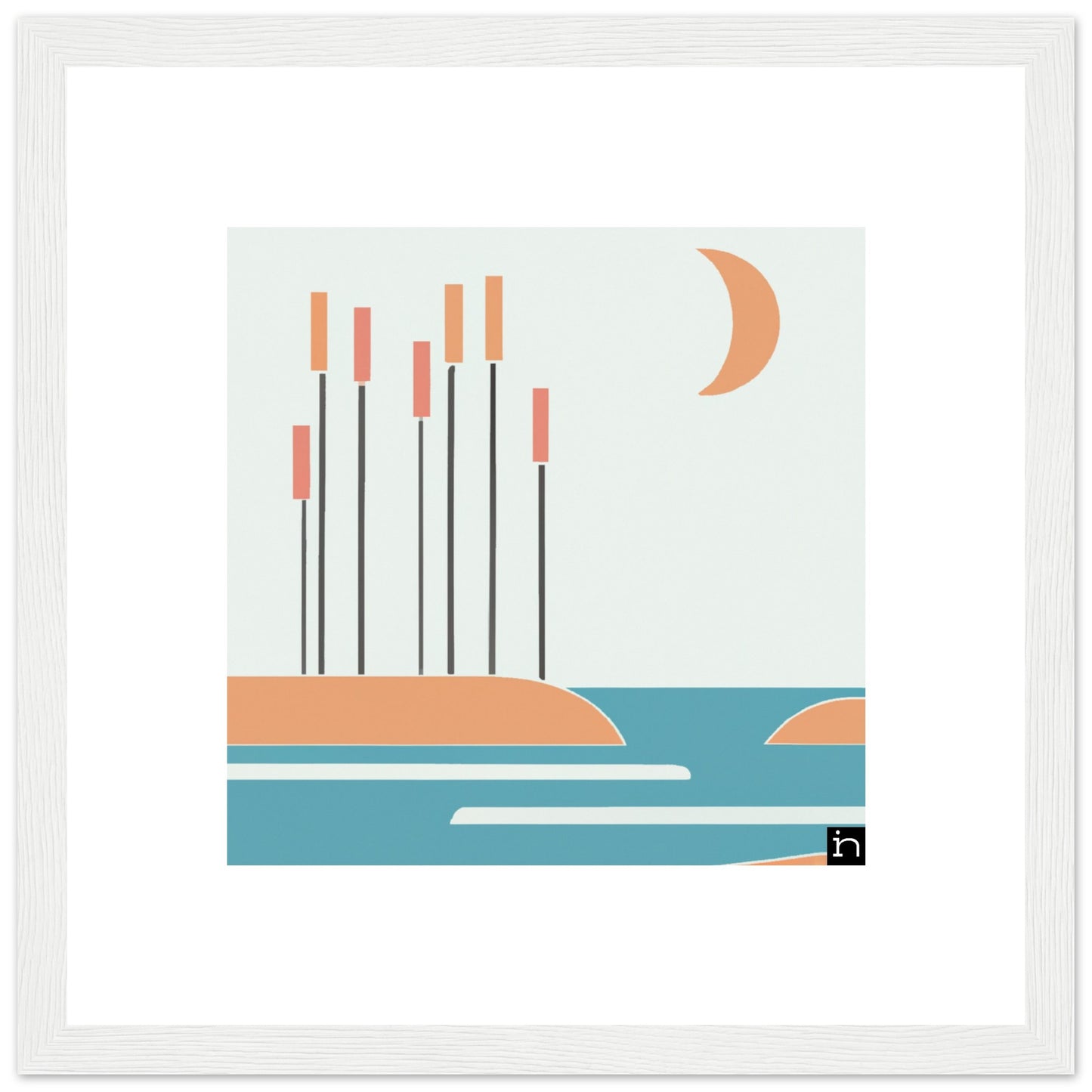 Cattails Framed Print 008-23