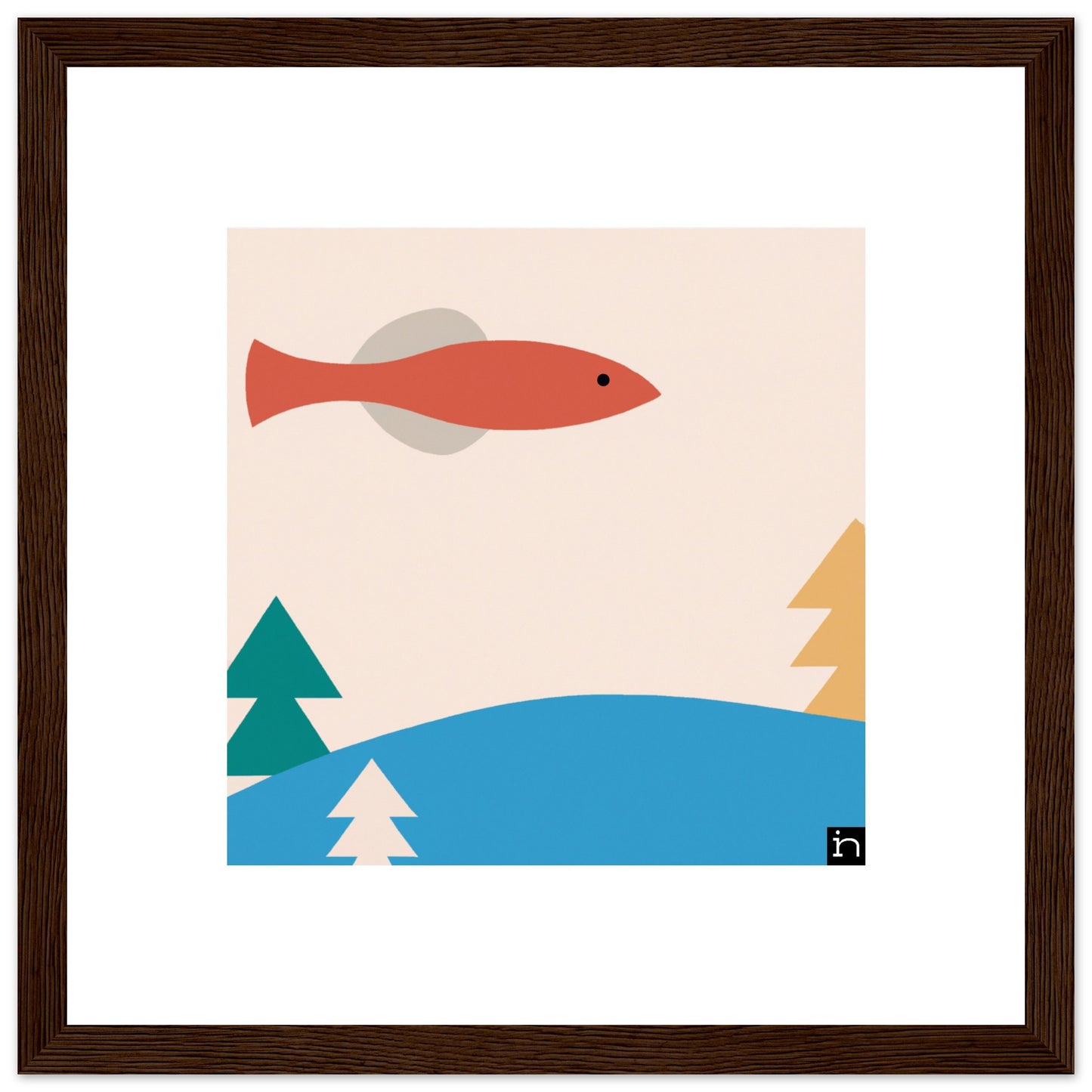 Fish Framed Print 006-23