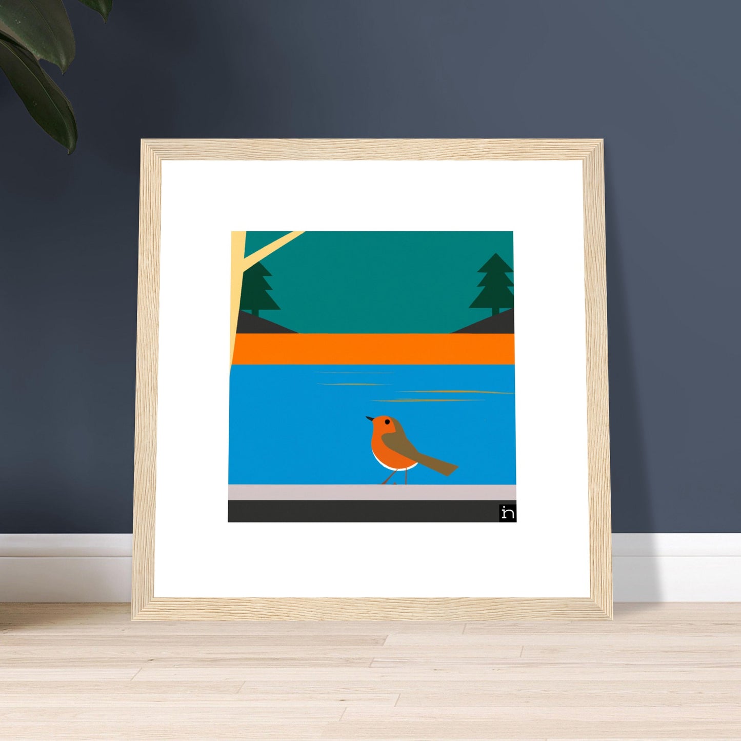 Robin Framed Print 009-23