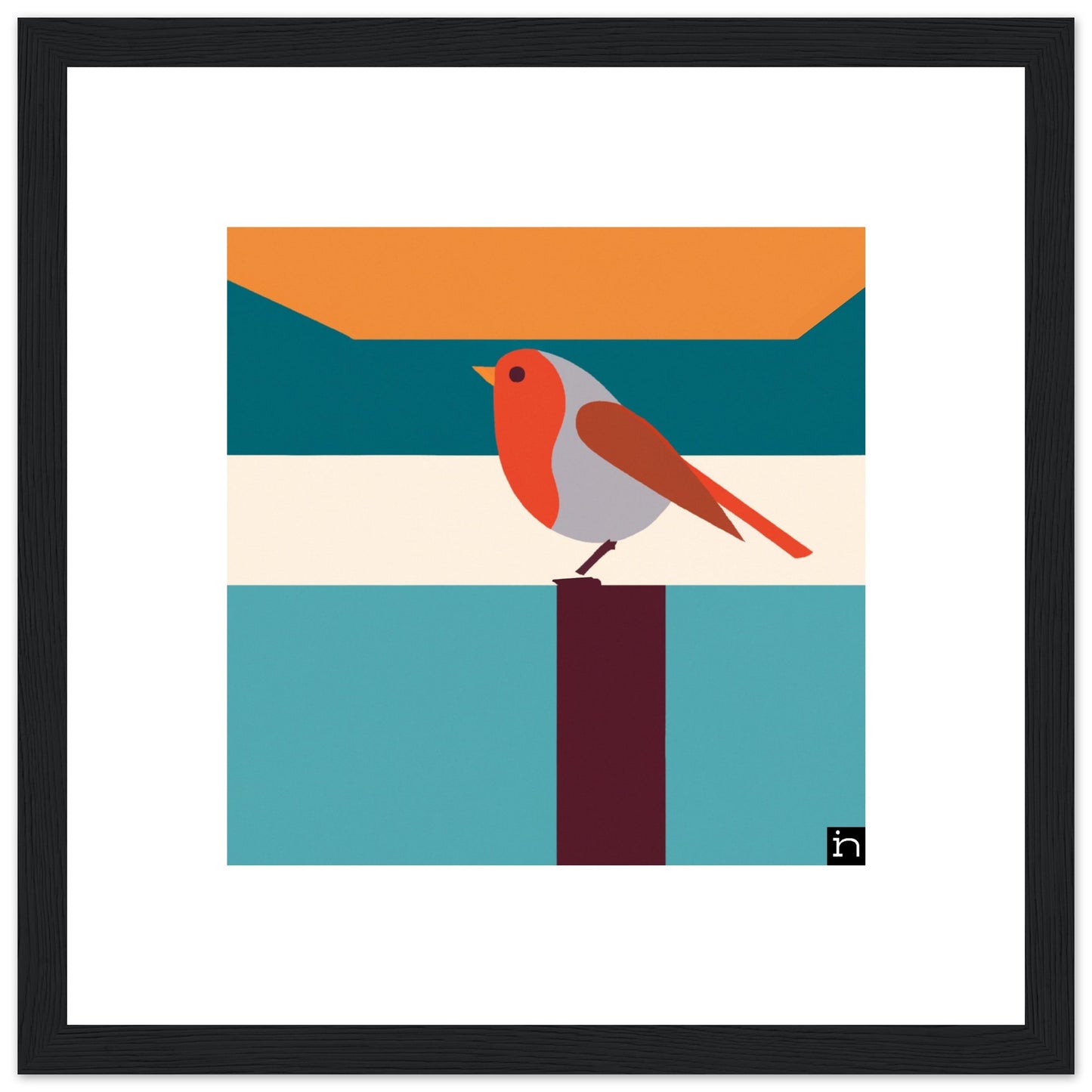 Robin Framed Print 004-23